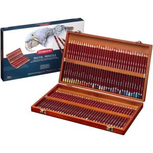 Coffret 72 crayons pastels - Derwent