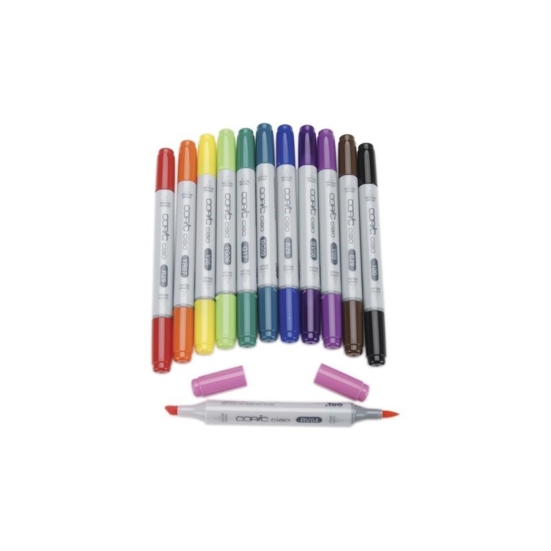 Coffret 12 marqueurs COPIC CIAO