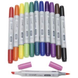 Coffret 12 marqueurs COPIC CIAO