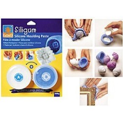 Siligum, moulage au siligum : pâte à mouler en Silicone