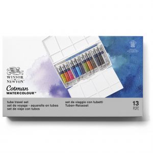 Boîte aquarelle Cotman 12 tubes 8ml - Winsor & Newton