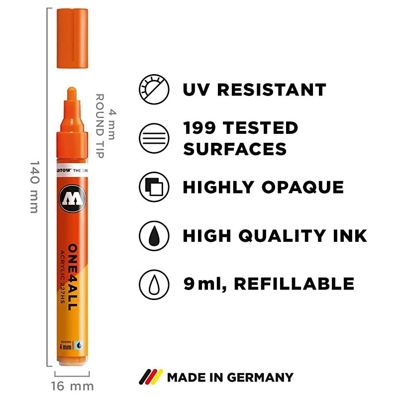 Marqueur One4All - 227HS - Molotow