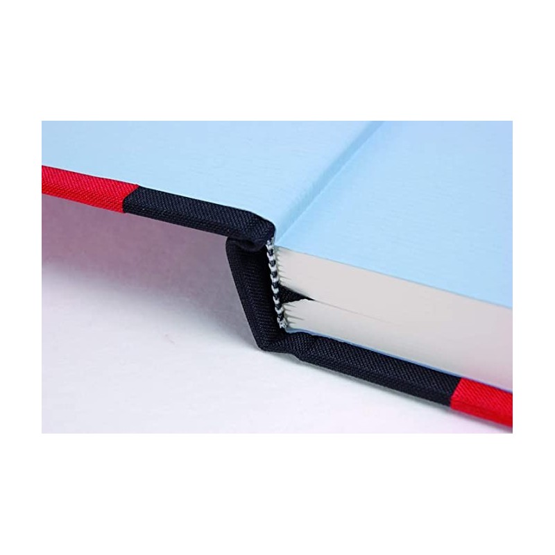 Carnet de voyage - 60 feuilles 180gr - Grain torchon - Rouge - Clairefontaine