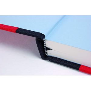 Carnet de voyage - 60 feuilles 180gr - Grain torchon - Rouge - Clairefontaine