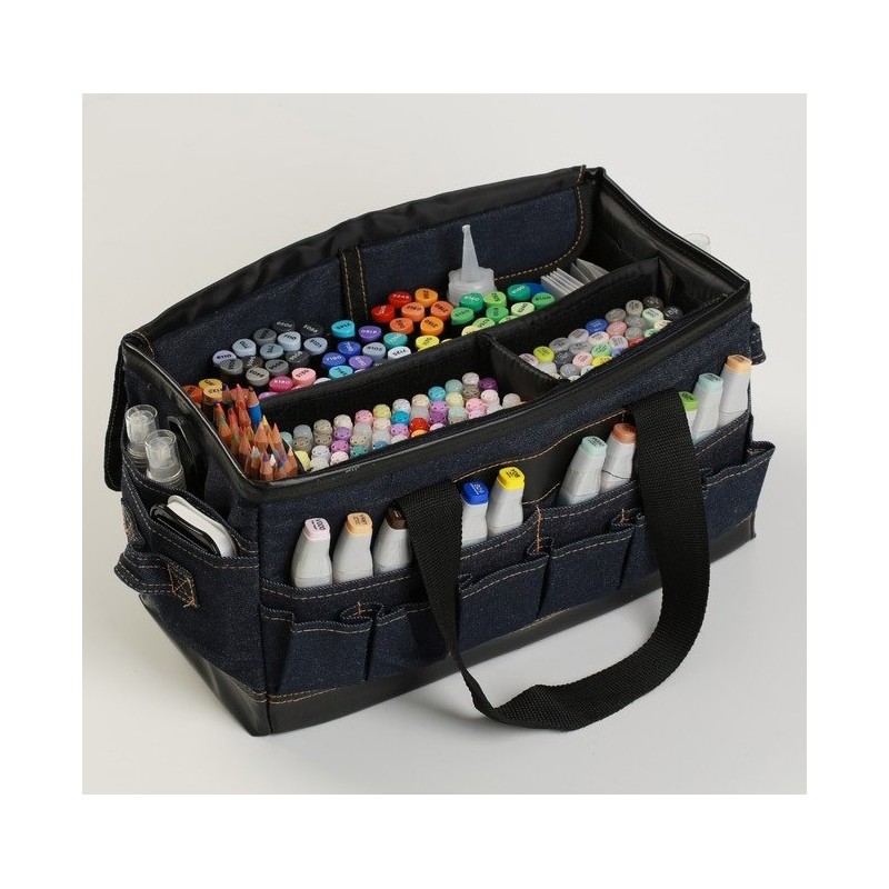 Musette du peintre en jean