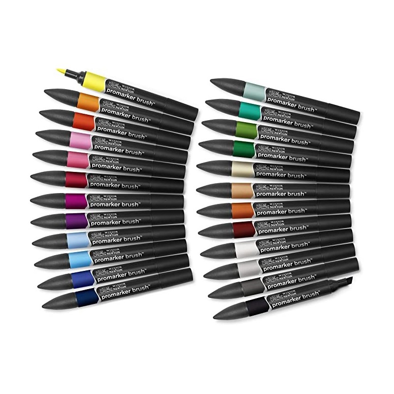 Set étudiant 24 Brushmarkers