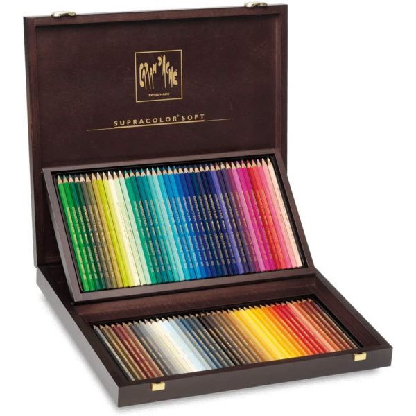 Coffret de 80 crayons Supracolor  Caran d'Ache