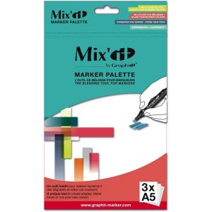 Palette pour Marqueur MIXIT - 3 feuilles A5