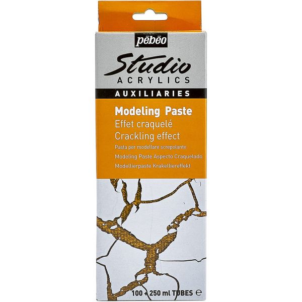 Modeling paste - effet craquelé - Pébéo - Creastore