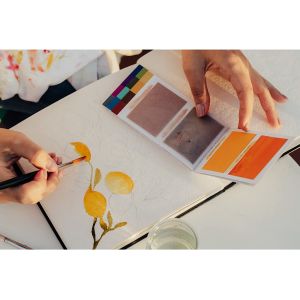 Peinture avec carnet viviva - coton 300gr - Viviva
