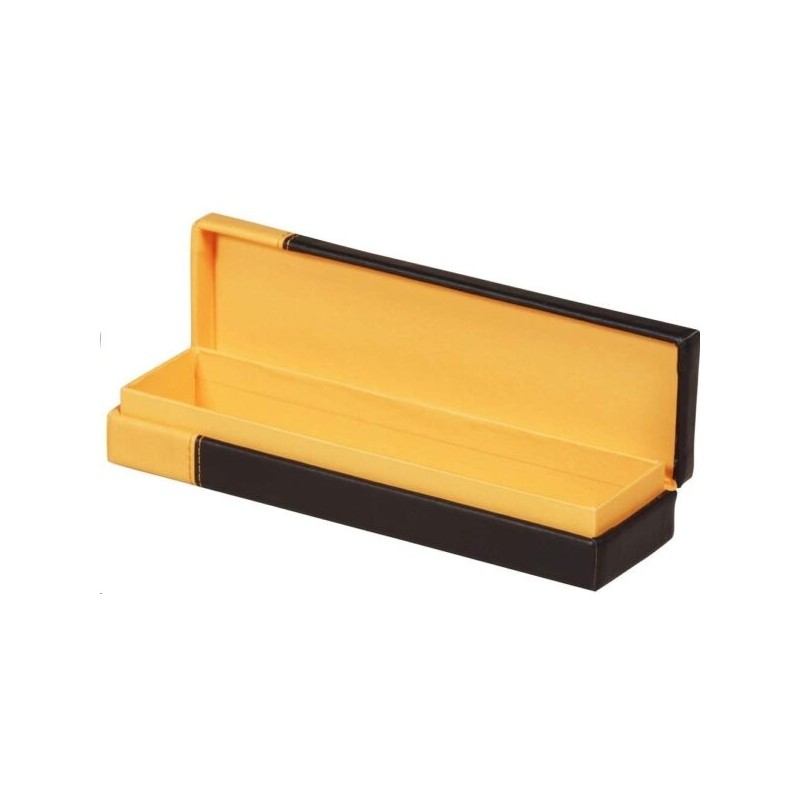 Ouverture couvercle rabattable du plumier Rhodia