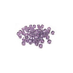 Toupies Swarovski - Améthyste.