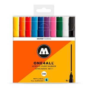 Set de 10 marqueurs One4All - 127HS - Molotow