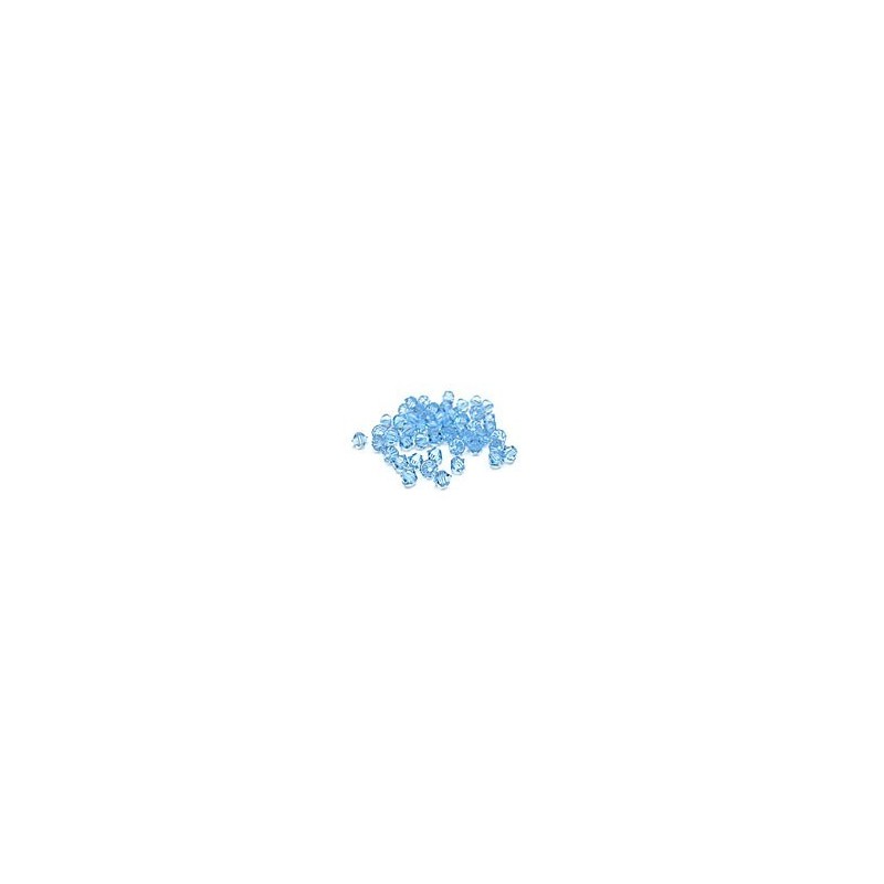Toupies Swarovski - Aquamarine.