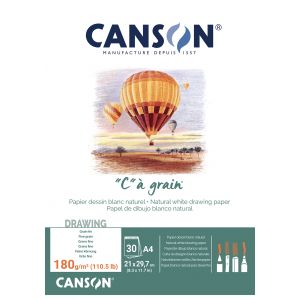 Carnet dessin C à grain CANSON - A4