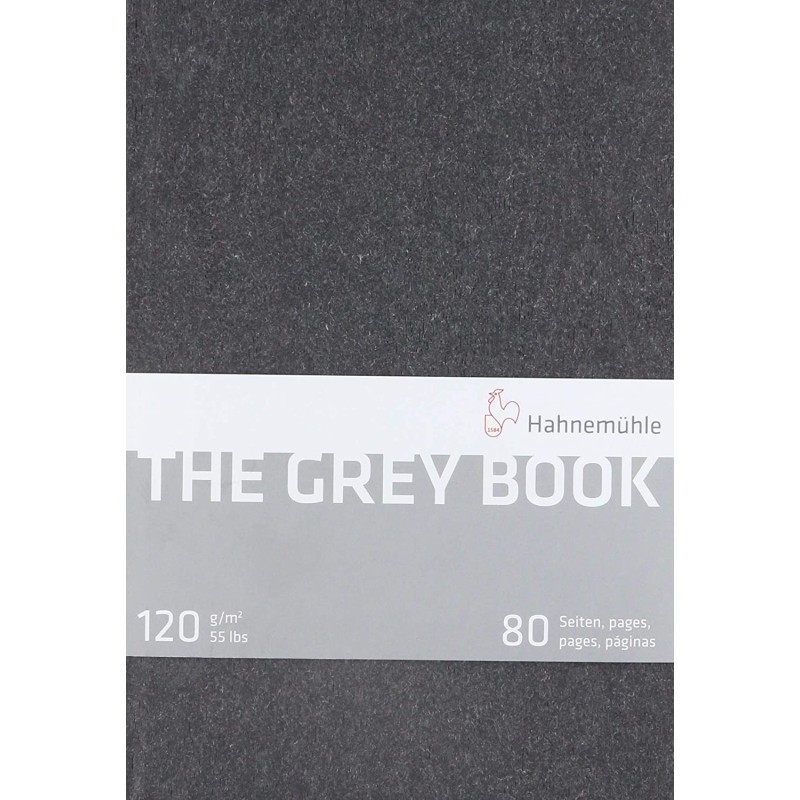 Carnet The Grey Book format A4 et A5 - Hahnemühle