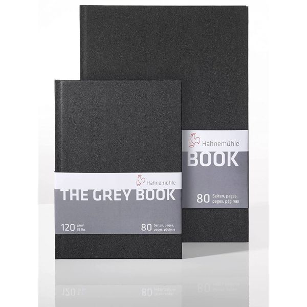 Carnet The Grey Book en plusieurs formats- Hahnemühle