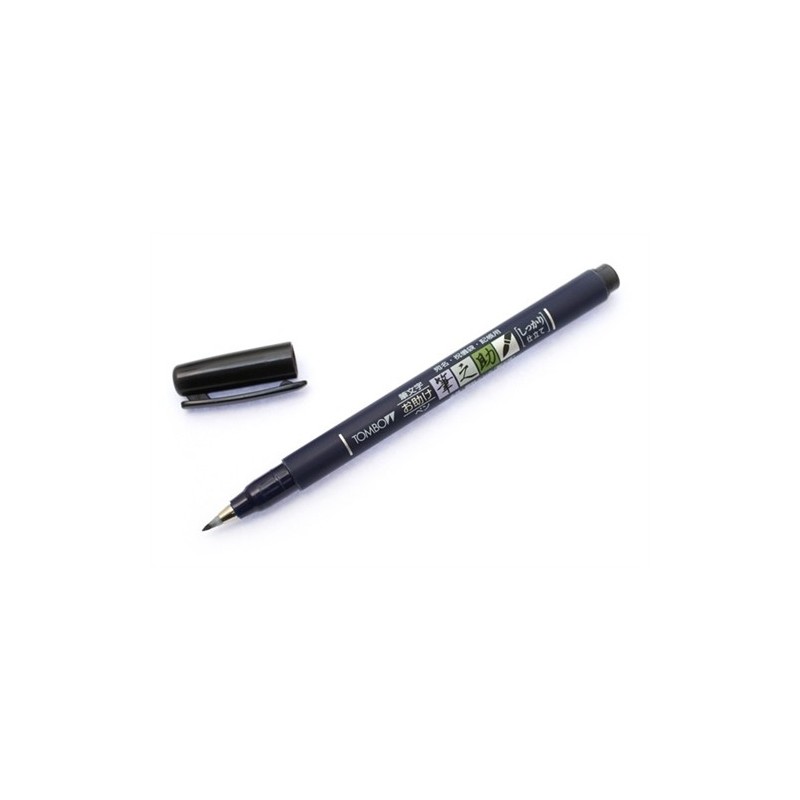 Design du feutre Fudenosuke Pointe Dure - Tombow