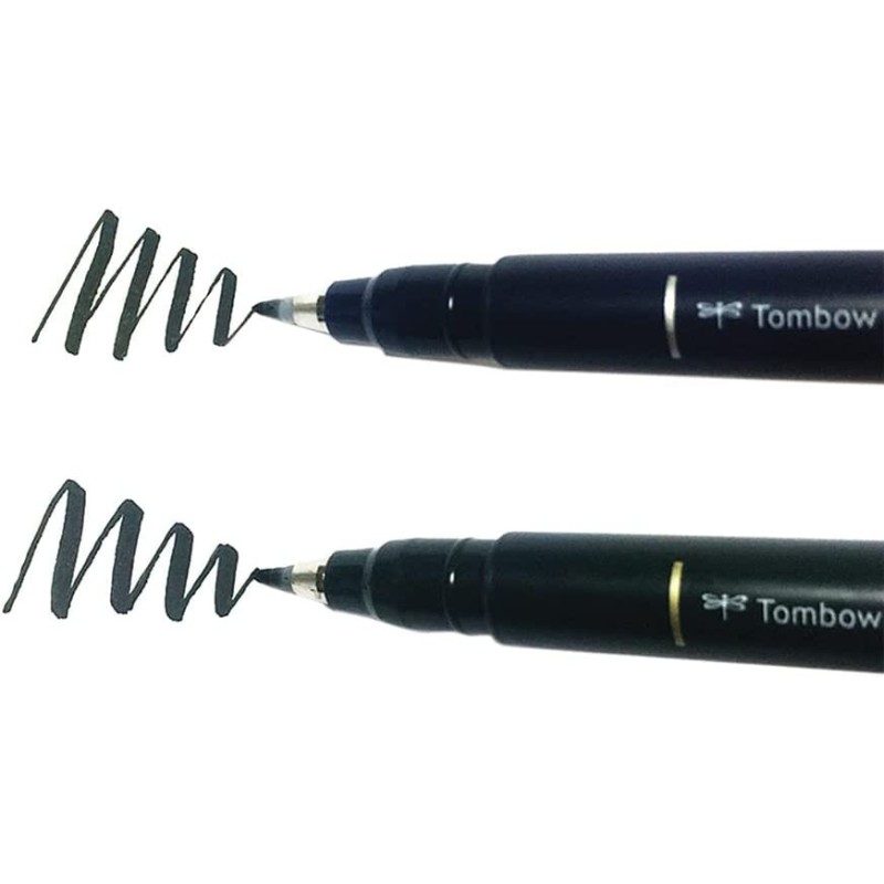 Feutre Fudenosuke Pointe Dure - Tombow