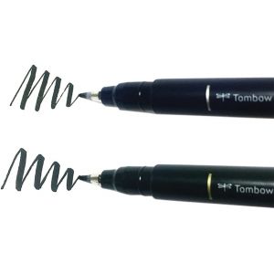 Feutre Fudenosuke Pointe Dure - Tombow