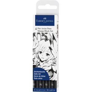 Set 4 Pitt artists - Manga - Faber-Castell