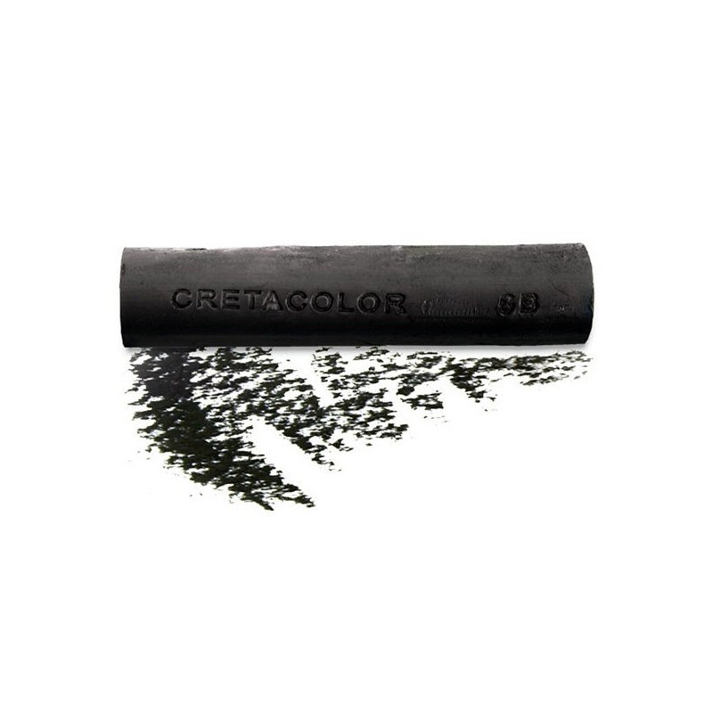 Fusain compressé Chunky 18mm pour croquis et dessins - Cretacolor