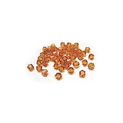 Toupies Swarovski - Topaze.