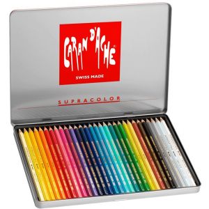 Nuances 30 crayons de couleur aquarellables Supracolor - Caran d'Ache