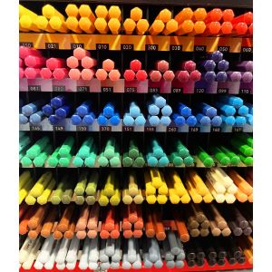 Nuances des crayons de couleur aquarellable Supracolor - Caran d'Ache