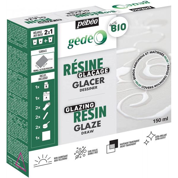 Kit résine cristal BIO - Gédéo - Creastore