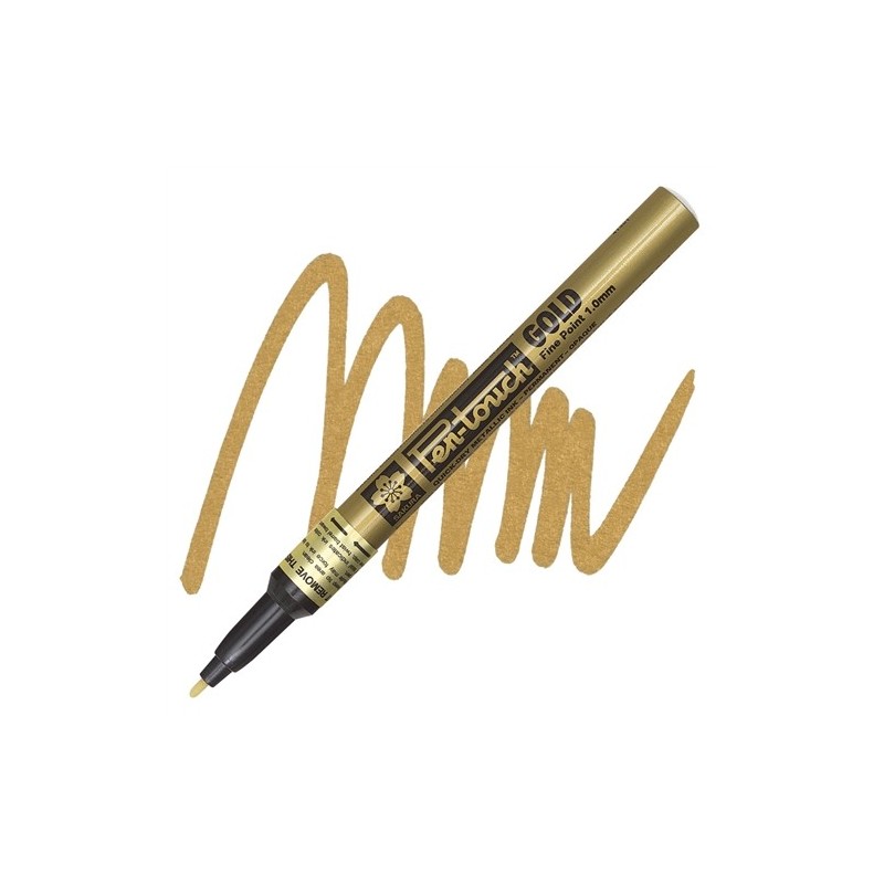 Marqueur Pen-touch couleur or - Sakura