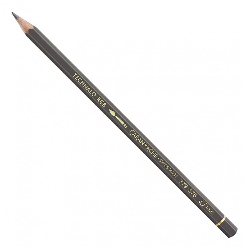 Crayon graphite aquarellable Technalo RGB laque carminée 575 - Caran d'Ache