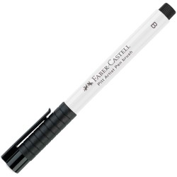 Feutre PITT Artist pen - Blanc - Faber Castell