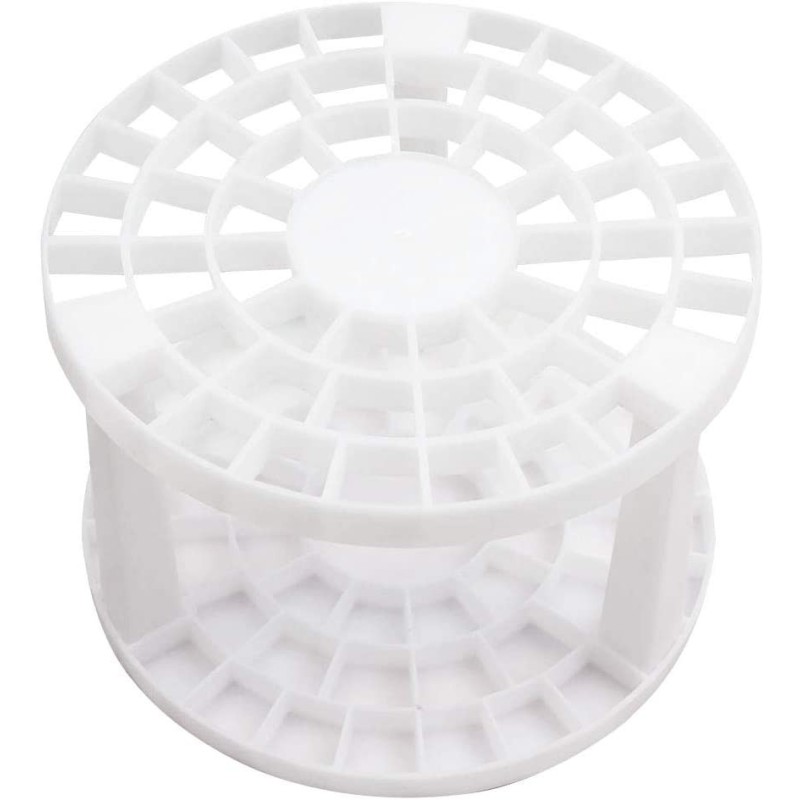 Repose-pinceaux plastique blanc pratique 