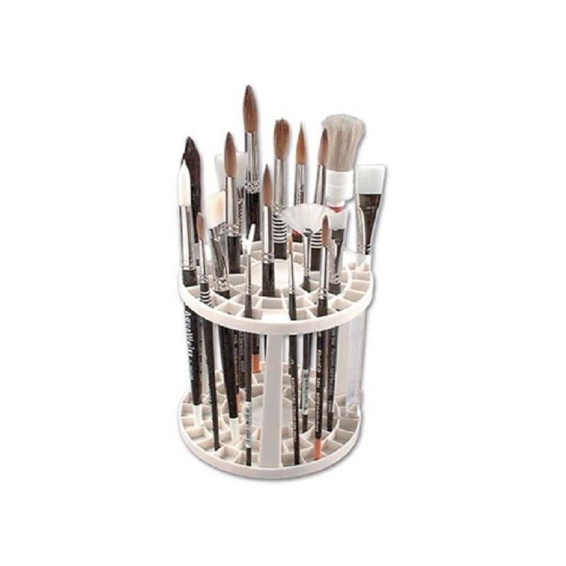 Support de rangement pour pinceaux en plastique