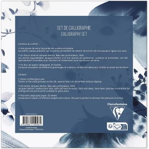 Contenu du set de calligraphie avec plume de verre - Inkebana