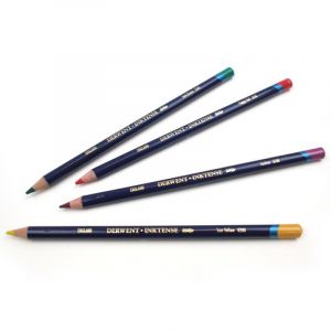 Boîte de 24 crayons aquarellables Inktense - Derwent
