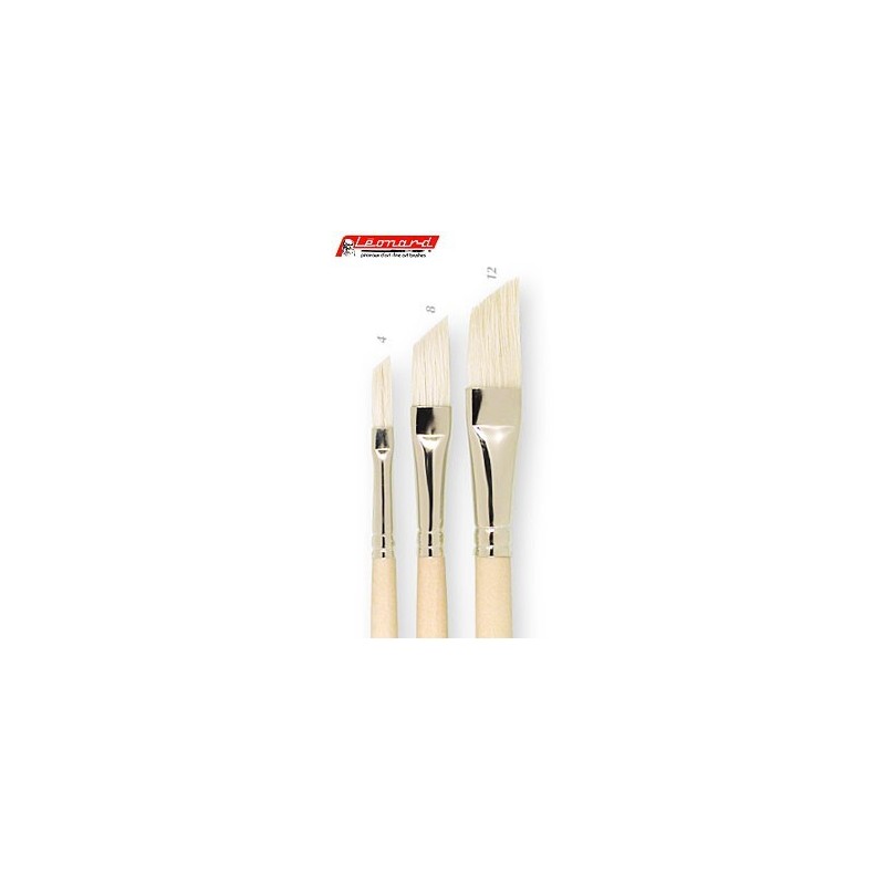 Brosse pour fileur soies beau-blanc Léonard 1005PS