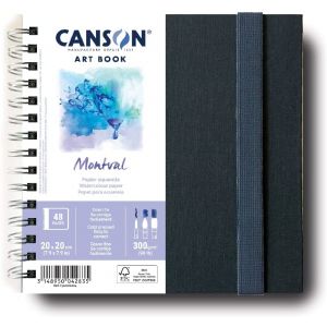 Carnet de voyage Montval - 20x20 - Canson