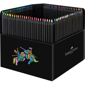 Boîte de 100 crayons de couleurs Black édition - Faber-Castell - Creastore