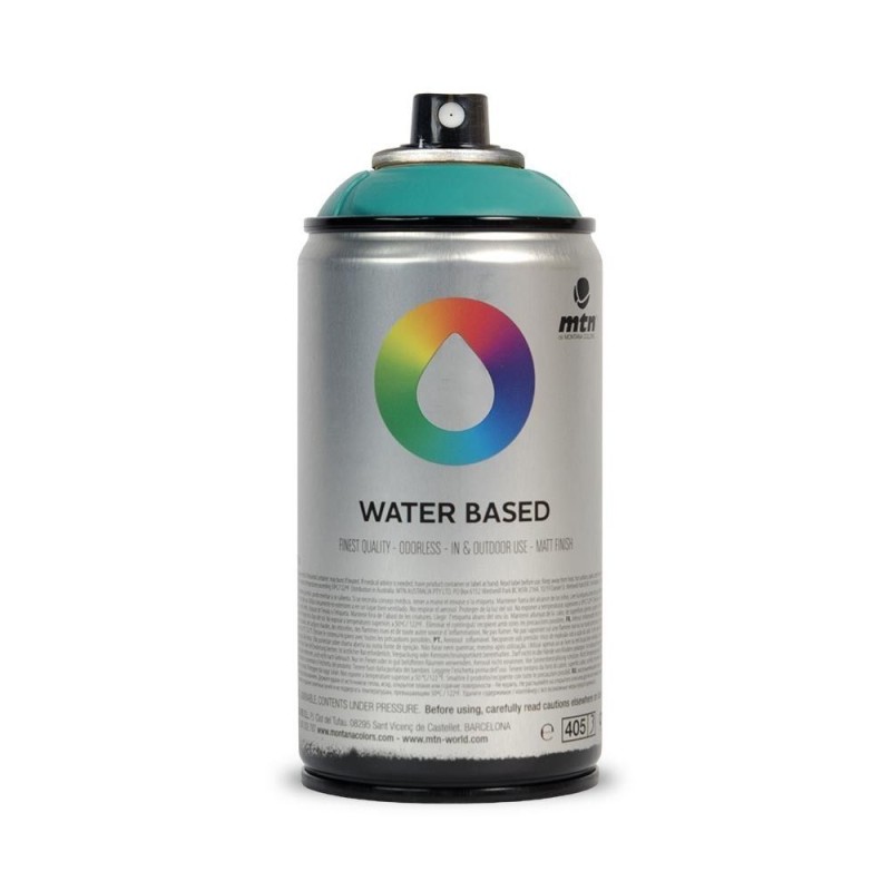Set de 6 bombes Water Based 100ml - Pour tout type de support - MTN