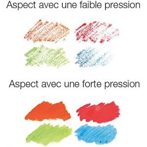 Set de 6 sticks de gouache solide - effets variés selon pression sur stick 