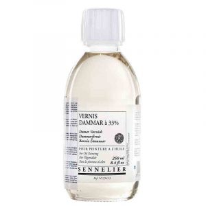 Vernis dammar à 33% - pour peinture à l'huile - 250ml -  Sennelier