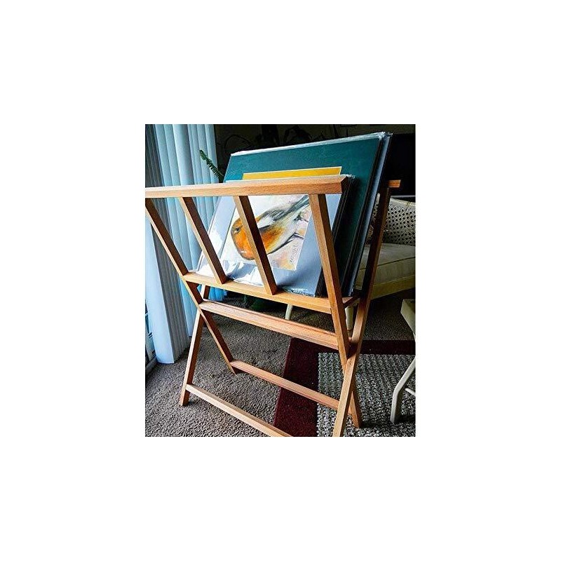 Rack en bois pour entreproser et exposer vos oeuvres 