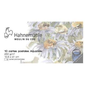 Carte postale - 250gr - 10.5x21cm - Hahnemühle