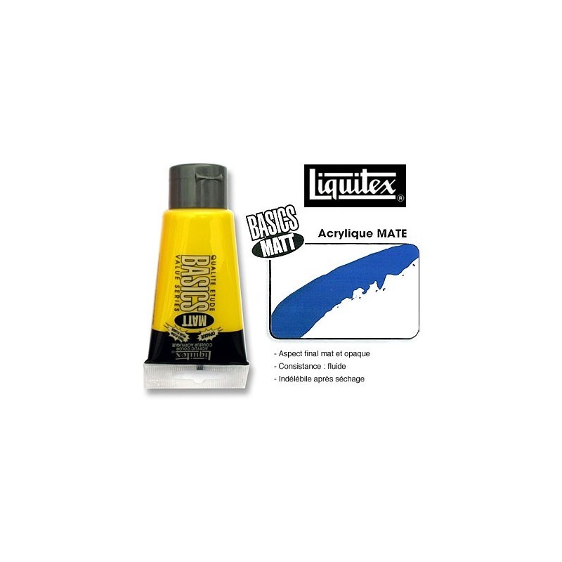 Acrylique Liquitex Basics Matt, peinture acrylique