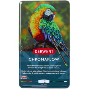 Boîte de 12 crayons Chromaflow - Derwent