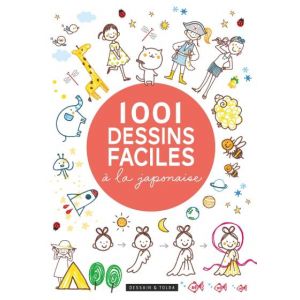 1001 Dessins faciles à la japonaise - Livre
