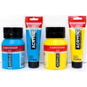 Acrylique Amsterdam 120 ml - Outremer - Acrylique étude - Peinture