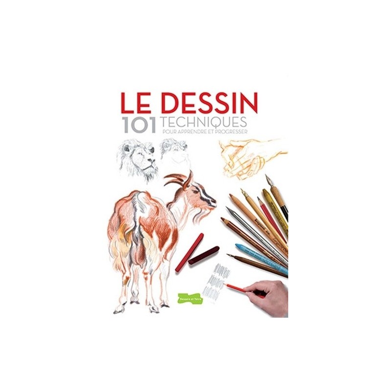 Le Dessin - 101 techniques pour apprendre et progresser - Livre - Dessain et Tolra 